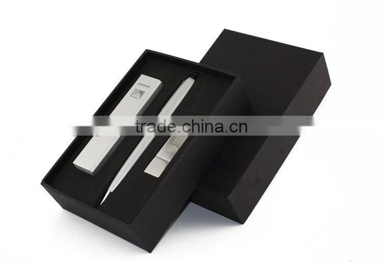 Promotional Power Bank /Screen Touch Pen /Pen Drive Business Travel Gift Set