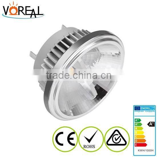 PROFESSIONAL LED FACTORY 15w led ar111 reflector with cerohs 2700k 3000k