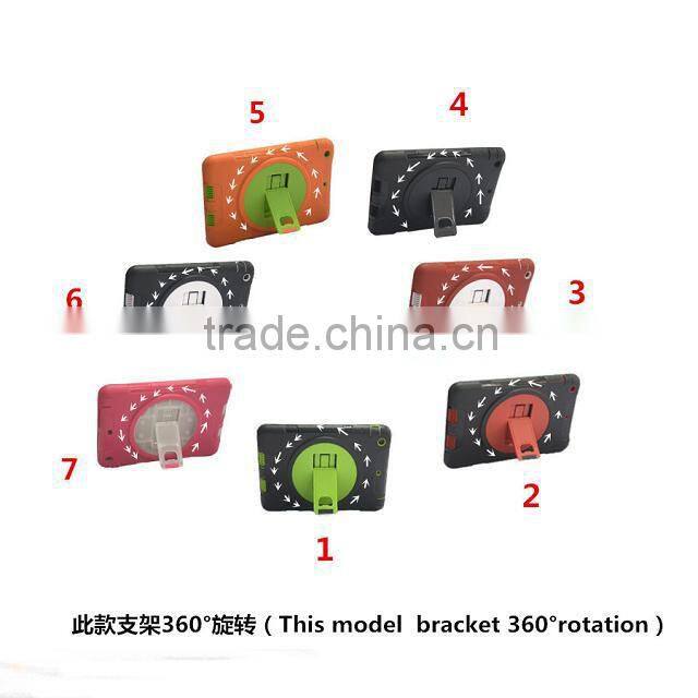 360 rotation holder stand hard case for ipad 2 3 4