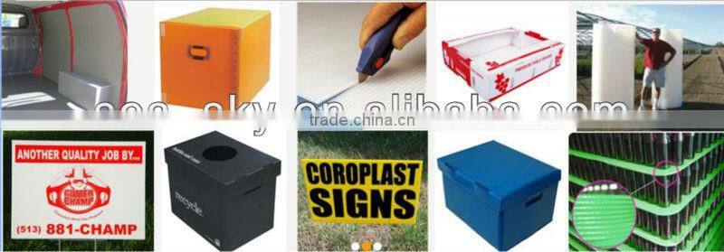 plastic board/pp corrugated sheet