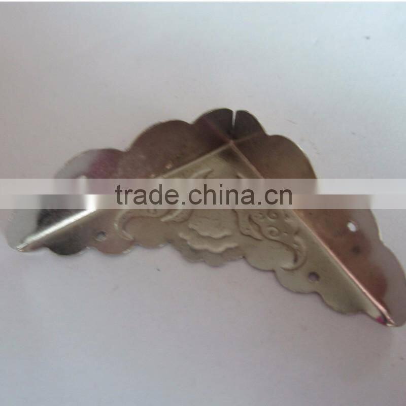 China exported decorative small metal box corner protector For wholesale