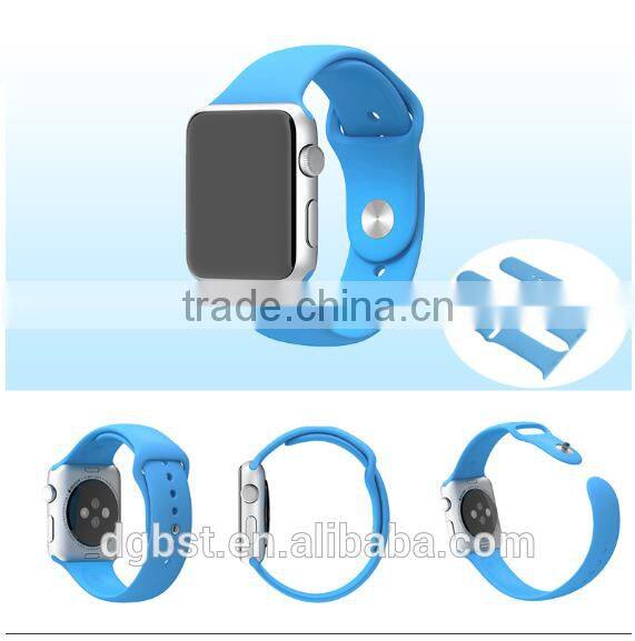 Fashion silicone watch bands watch straps for apple watch band