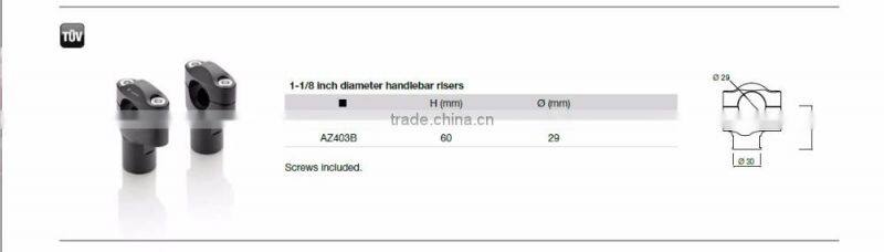 Soto Racing - Motorcycle AZ403B handlebar risers 60mm CONICAL FOR KAWASAKI Z1000