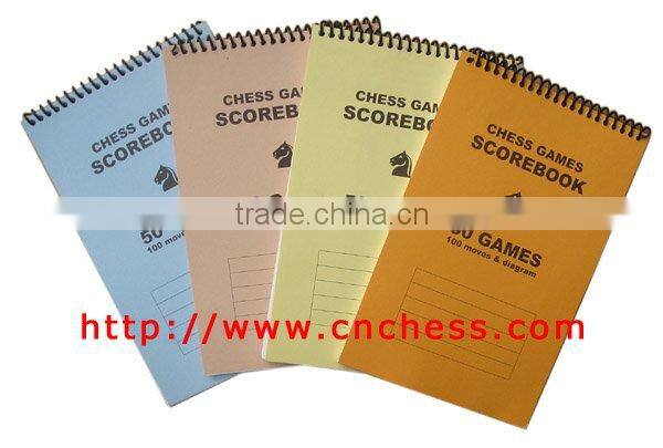 chess score book