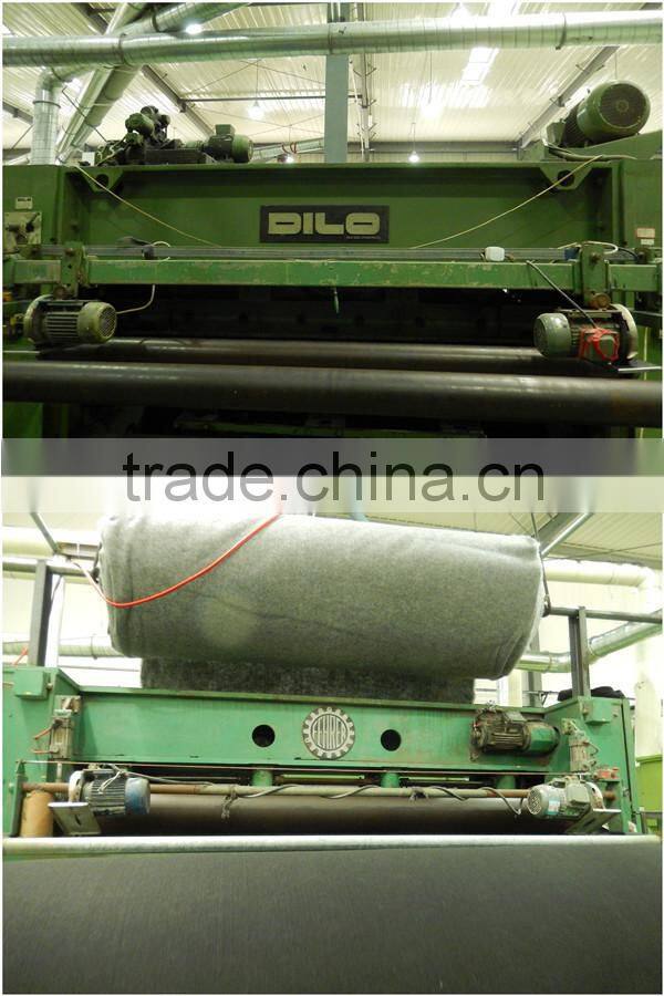 Non-woven polyester shag carpet for marine