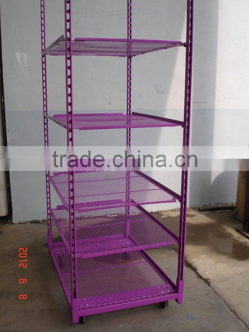 2016 New square mesh cart with color powder coated