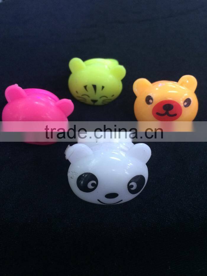 New Design 4 Animal Led Flashing Rubber Ring