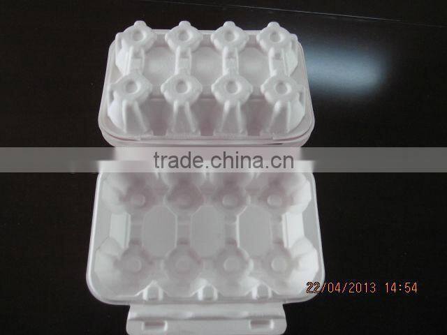 10 Eggs Sugarcane Fiber Moulded Pulp Chicken Egg Tray