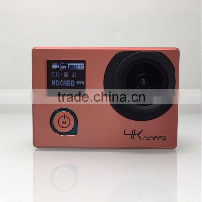 F88 4k sport action camera xdv dual screen 12MP novatek 96660 chip set sport camera ausek 4k