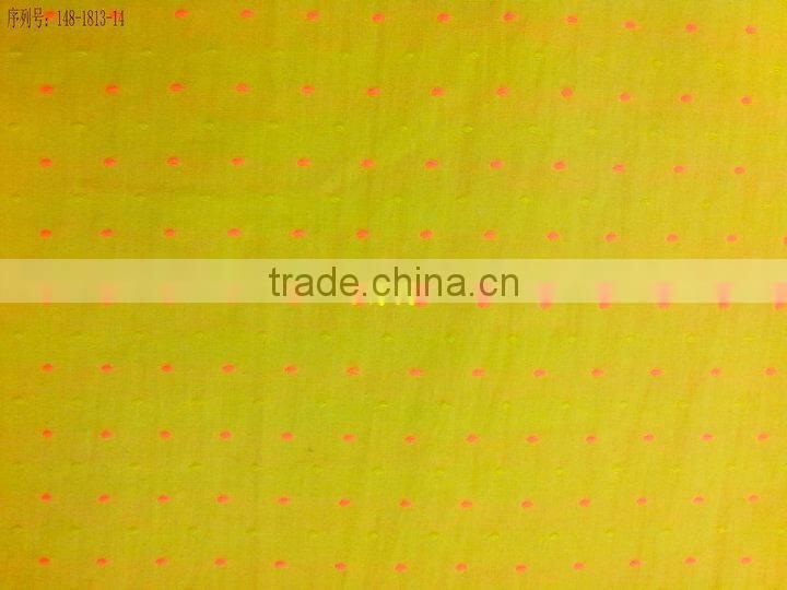 100% cotton jacquard fabric for clothing with ready bulk