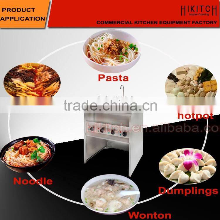 Professional pasta cooker with 8 baskets/commercial pasta cooker/electric noodle cooker