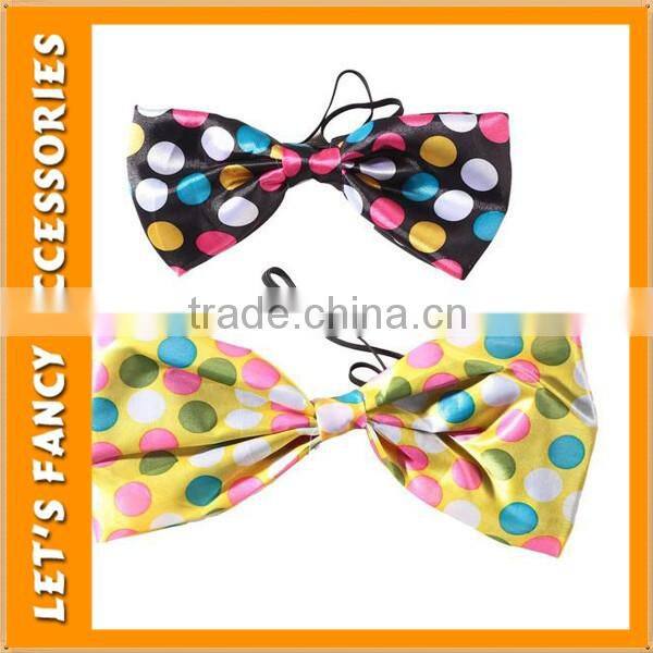 Dot Colours carnival party elastic bow tie Neckwear