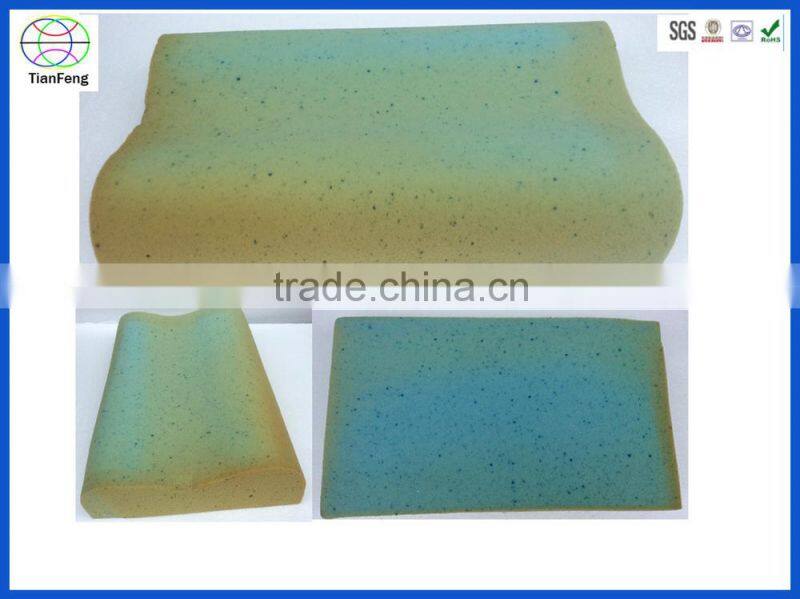 2015 King contour polyurethane memory foam pillow