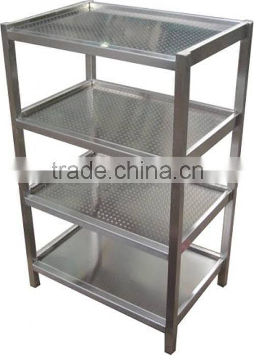 light duty shelving stainless steel warehouse storage wall goods shelf rack shelves
