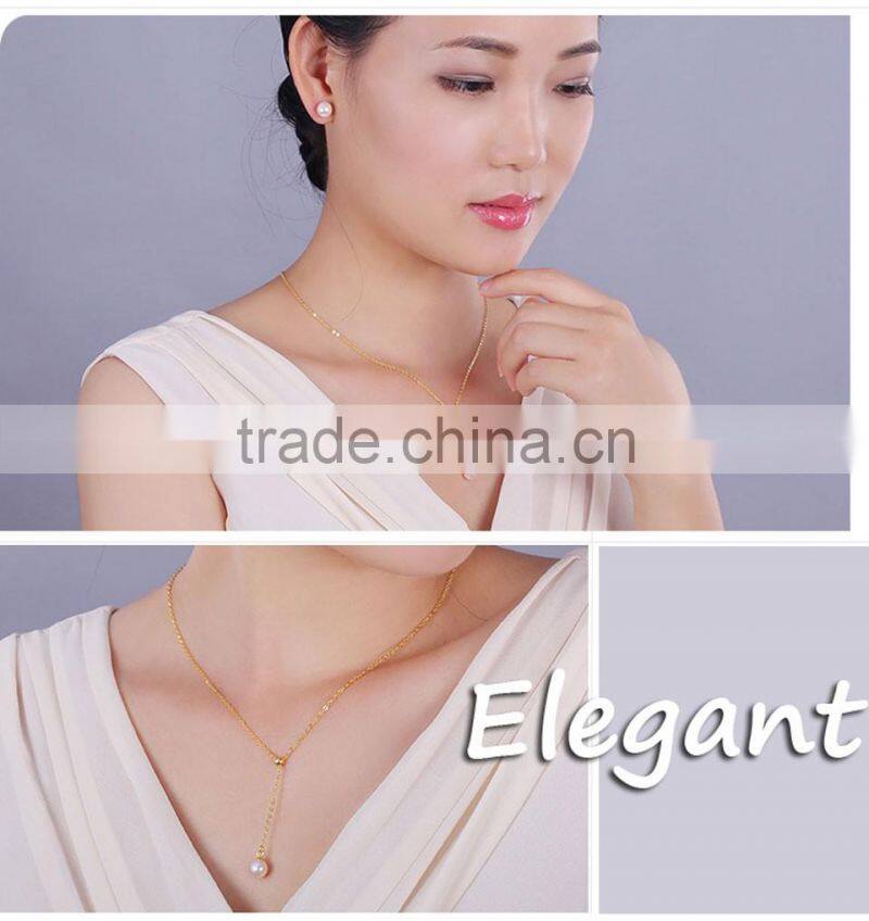 fashion new freshwater pearl pendant jewellery for wedding