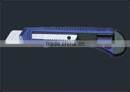 18mm snap off push lock plastic knife Cutter