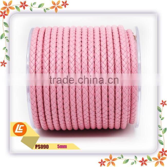Wholesale Braided Genuine Leather Cord Best Selling 2016