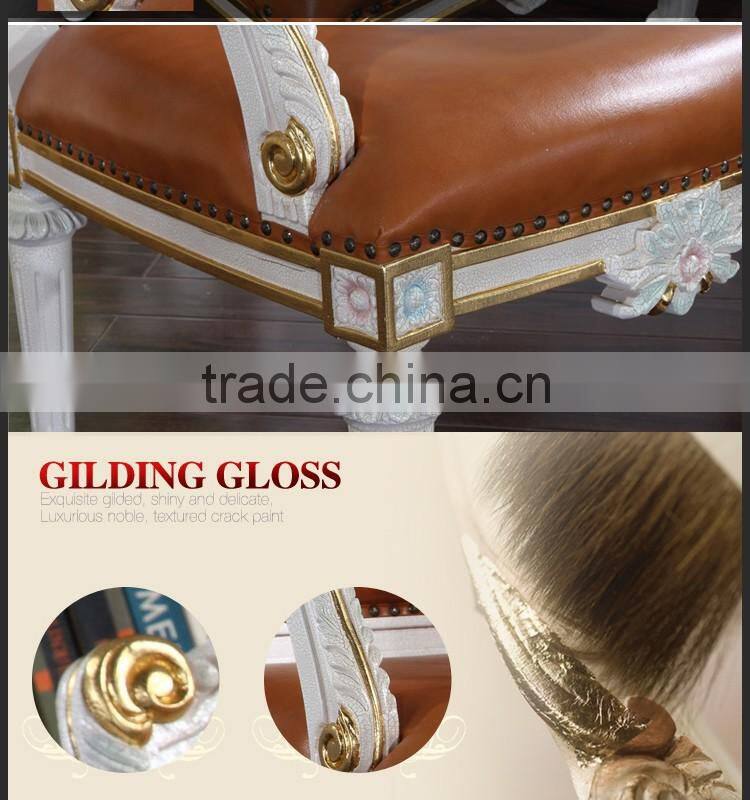 luxury office furniture - home office furniture-hand-made royalty classic armchair