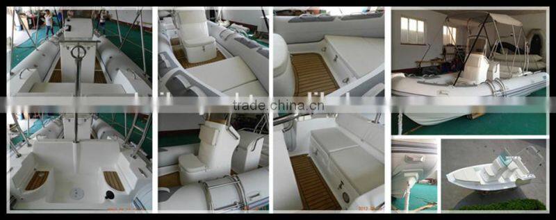 Fish hunter fiberglass boats fishing boats rib 580