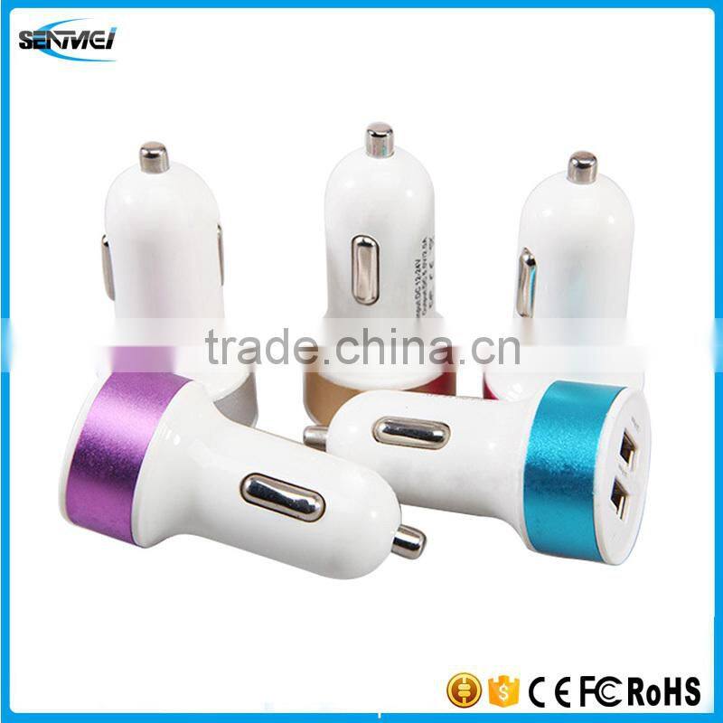 Original Design 2 Retractable Car Charger,Car Phone Charger for iPhone6