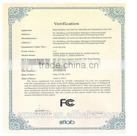 Red 18 inch LED waterproof led gas station price sign