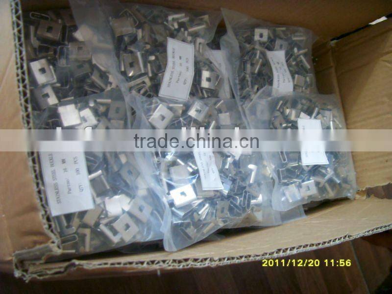 stainess steel strapping belt buckles