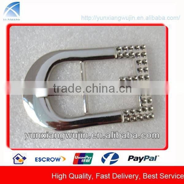 CD7541 High Quality Metal Silver Fancy Belt Buckles