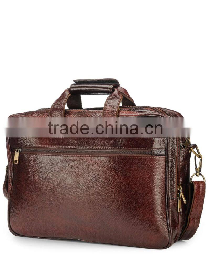 TEAKWOOD LEATHER REAL GENUINE Laptop BAG