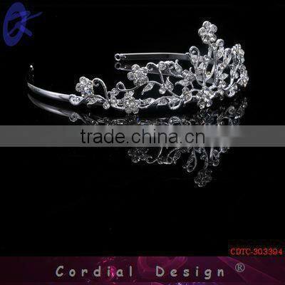 New Arrival Products Shining Tiara Crown For Adults Birthday