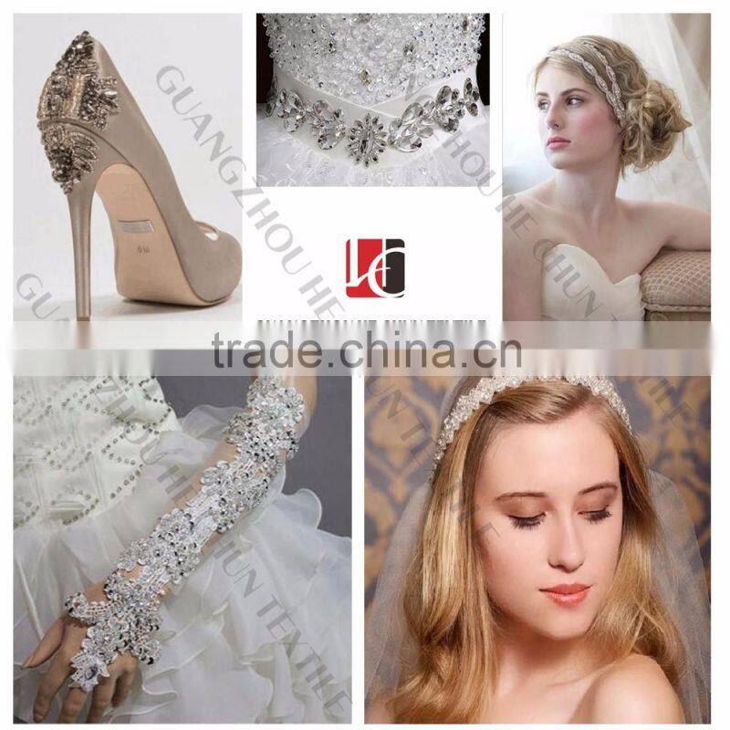 HC-7478-1 Hechun Elegent Custom Design Wedding Bride Sash