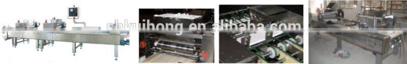 KH full automatic chocolate coated wafer machine / wafer baking equipment for sale price