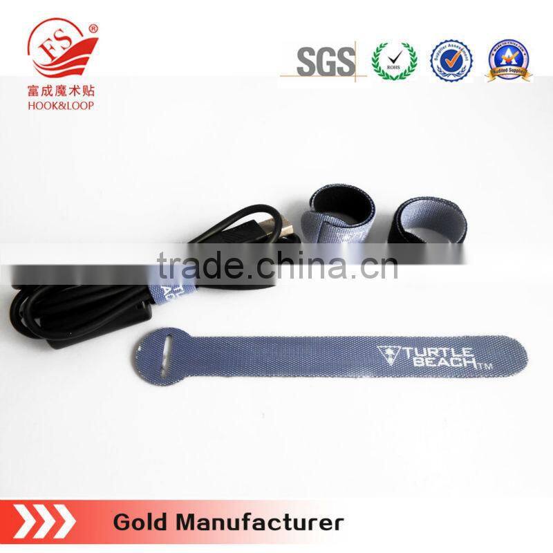 Nylon Back to back magic tape cable tie