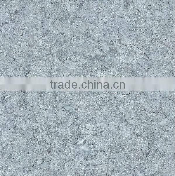 Glazed polished marble ocean blue tiles