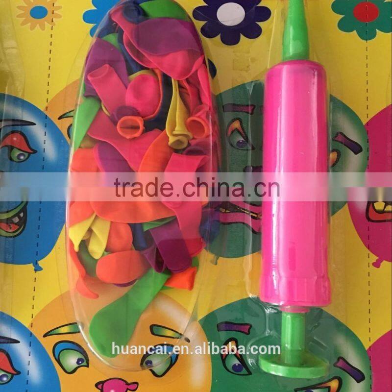 12 Inch balloon Toy Wholesale Balloon Pumb