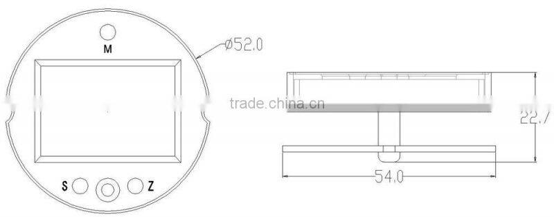 2015 new product indicator for pressure transmitter,intelligent pressure transmitter board with LCD indicator