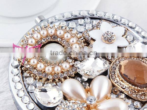 Popular high quality metal pocket makeup mirror