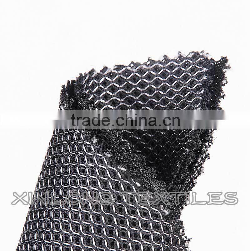 Pattern rayon air sandwich mesh sports wear fabric
