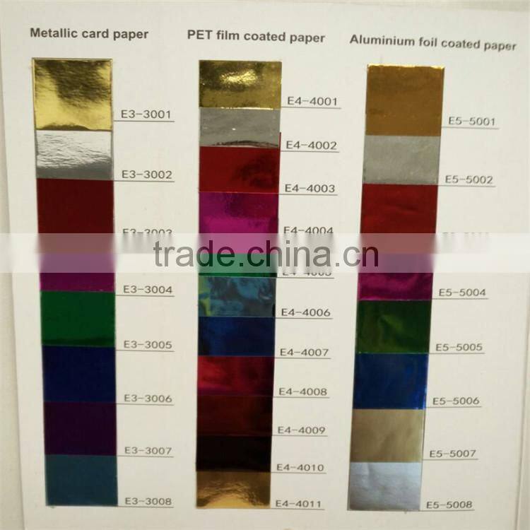 Cigarettes packaging golden color aluminum foil paper