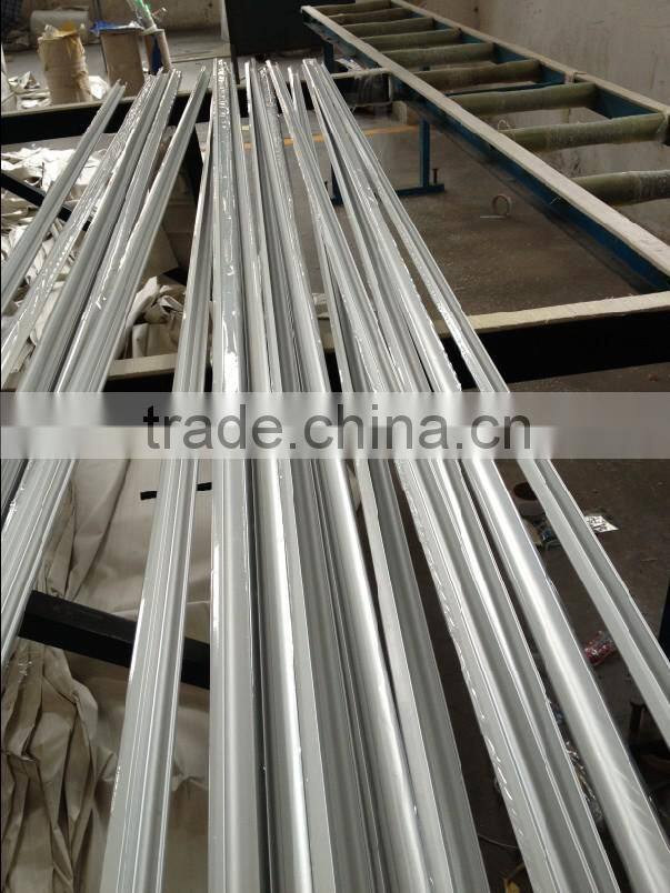 High quality aluminum oval tube profile for closet