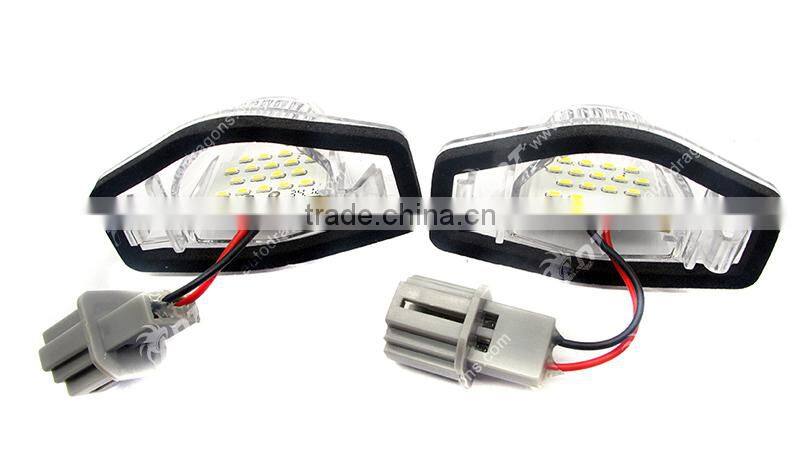 China supplier!!!CANBUS Led license plate light auto part and car accessories for Stream(01-05)