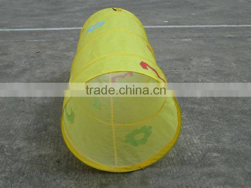 Eco-friendly Fabric dog toy tunnel for dog playing