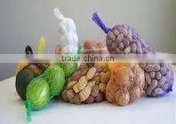 Raschel Mesh Plastic Bag with Side Bottom