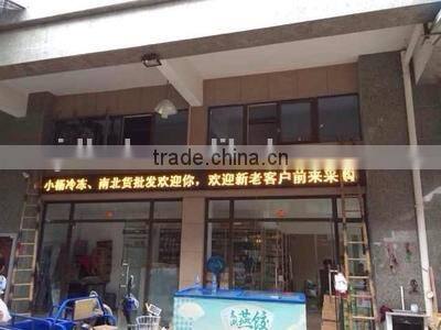 most popular product in asia LED P10 red chip message board