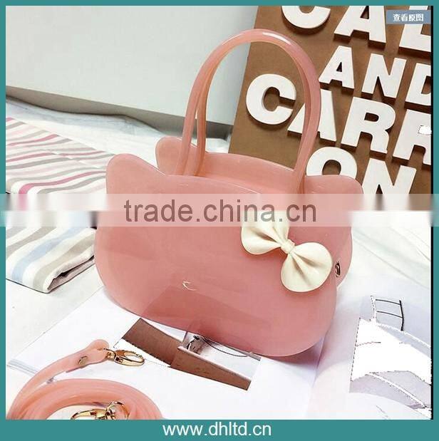 2016Wholesale premium Lady bags silicone ladies handbags