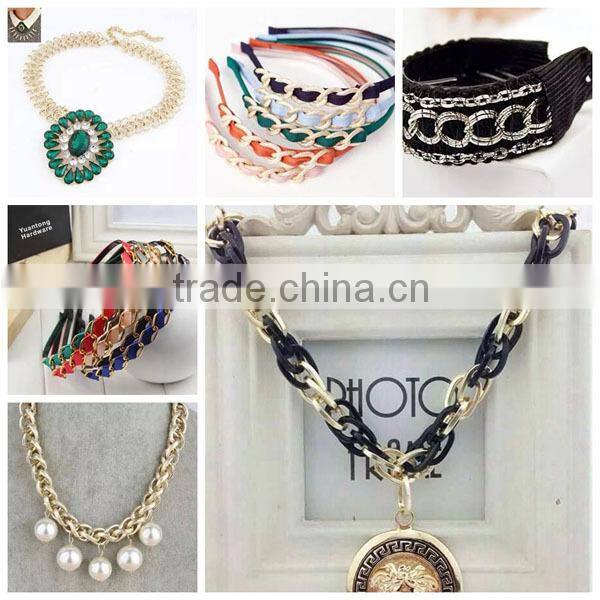 Fancy metal bag decorative chain for bag/shoes fashion handbag chain