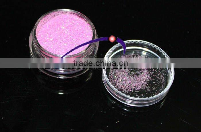 Colorful Nail Art Glitter acrylic powder for nail decoration set,shape glitter