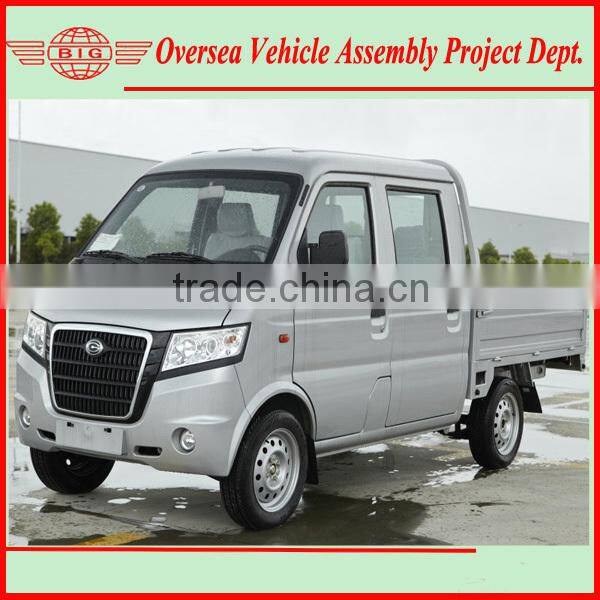 assemble 1000cc 2WD mini cargo truck with SKD/CKD parts