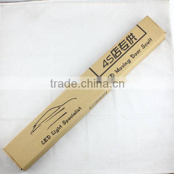 car led door moving stuff, led door sill plate white color for BMW F10 F18 5 series 2010-2013