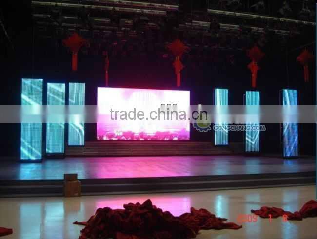 led video curtain rental display, rental full color led display,with Die Casting Aluminum Cabinet