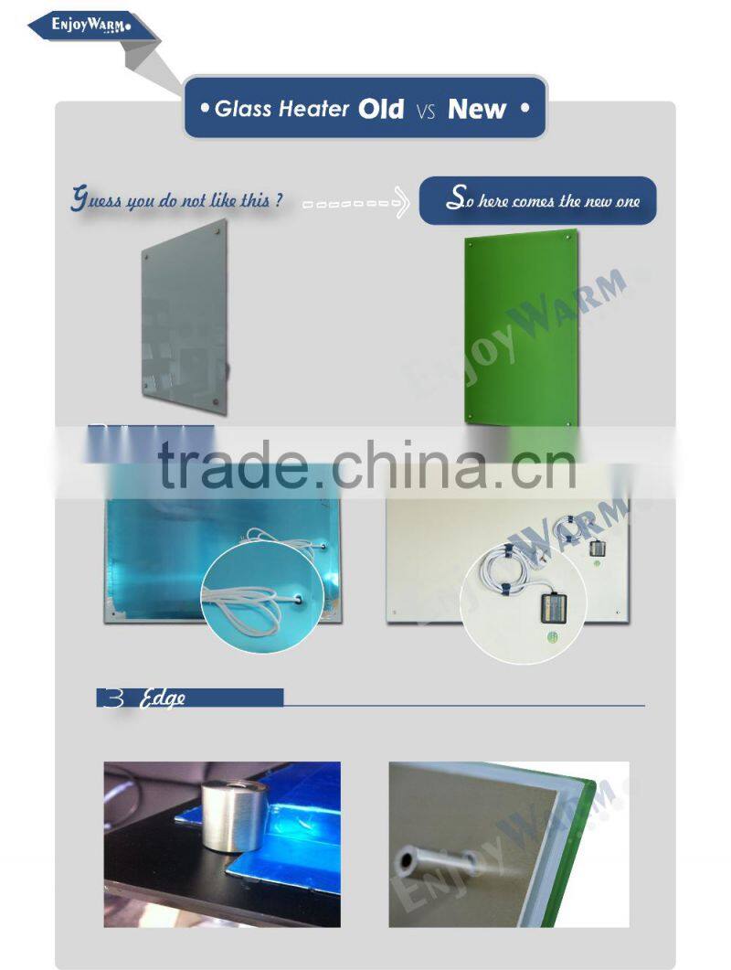 China CE ROHS infrared panel manufacturer far infrared Glass heaters